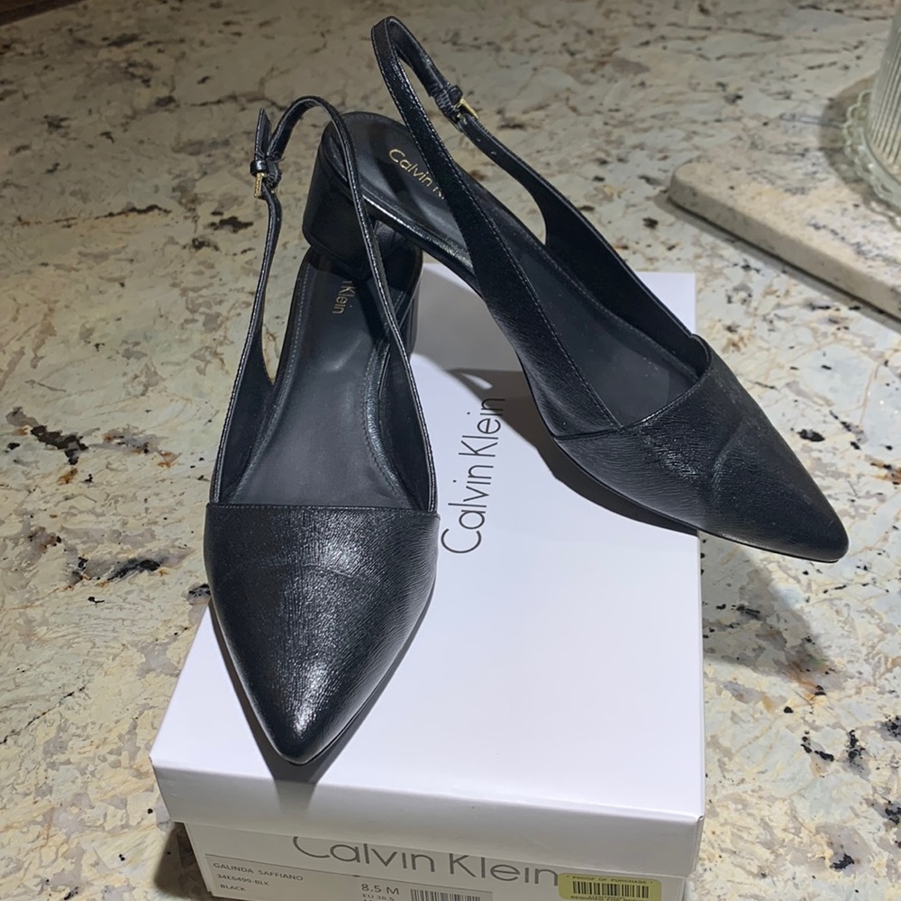 Calvin Klein Sling Back Heels